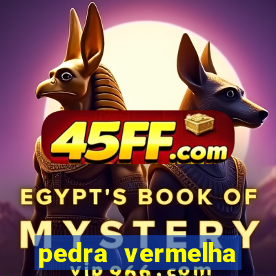 pedra vermelha monte santo bahia